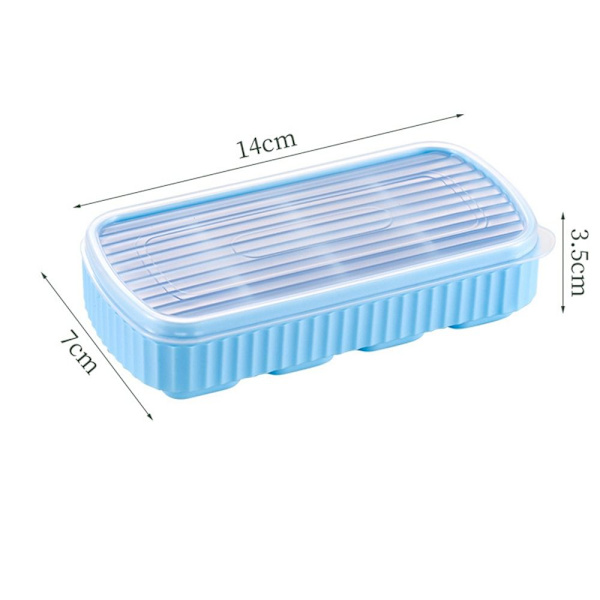 Ice Cube Brickor Ice Making Box BLÅ - high quality Blue