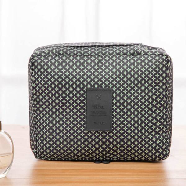 Rese-toalettväska Makeup Case Förvaringsväska Bärbar - spot sales dark blue