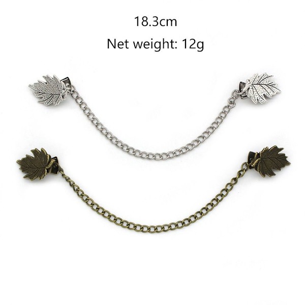Cardigan Clip Sjal Brosch BRONZE STYLE 2 - high quality Bronze Style 2-Style 2