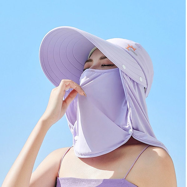 Sommarsolhatt Camping Cap BLÅ - spot sales blue