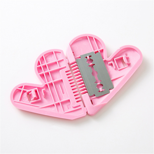 Love Heart Shape -hiustenleikkauskampa Kaksipuolinen hiusleikkuri - varastossa