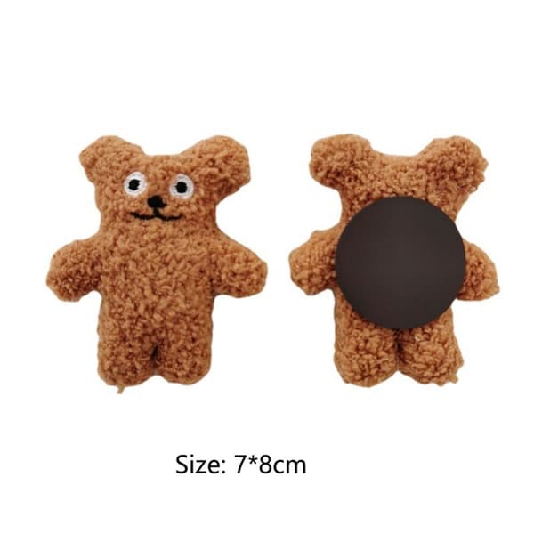2 kpl Bear Fridge Sticker 3D pehmotarrat 3 - varastossa 3