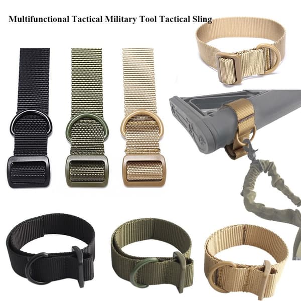 Tactical Tool Sling Mount Strap ARMY GREEN - stock Army Green