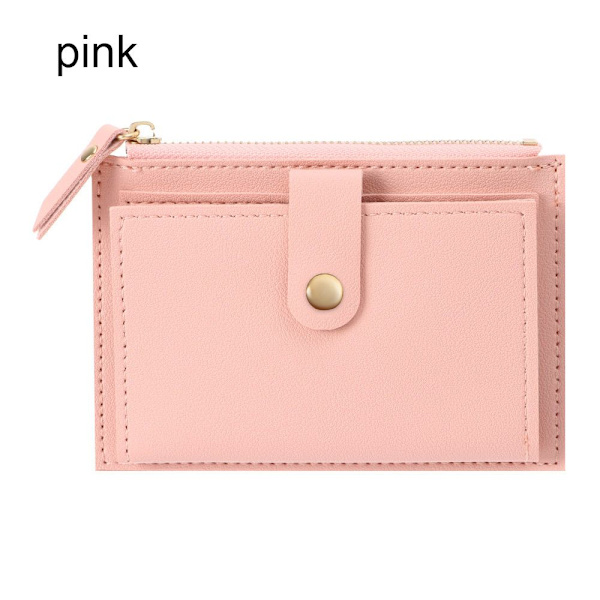 Mini kolikkokukkaro Luottokorttiteline PINK - varastossa