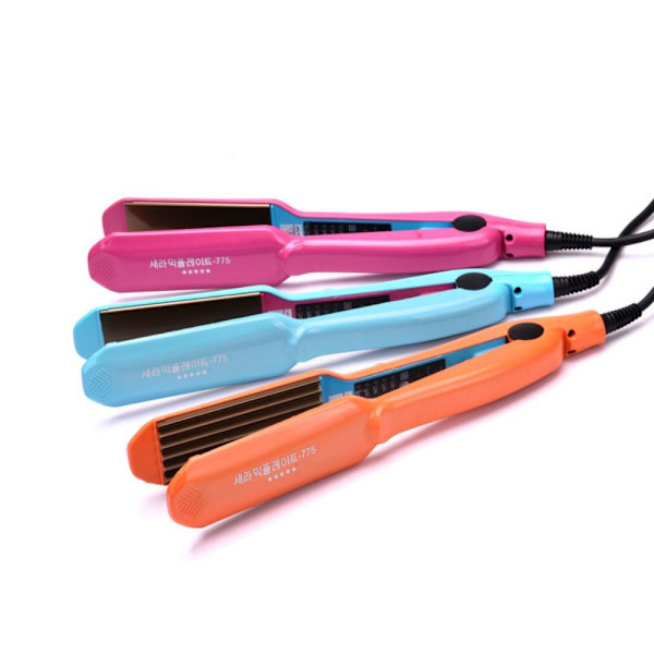 Hair Curler Corn Clip Lockigt hår ORANGE - spot försäljning Orange