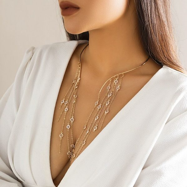 Riipus kaulakoru Torques Choker kaulakoru GOLD CIRCLE GOLD CIRCLE - varastossa gold circle
