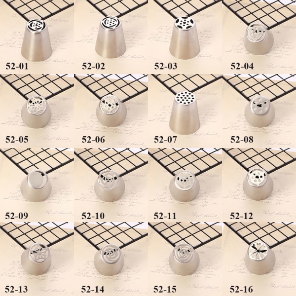 Icing Piping Munstycken Gräddmunstycke 52-21 - spot försäljning
