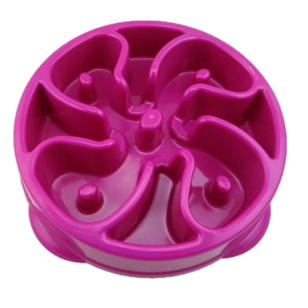 Slow Feeder Hundskålar Slow Down Eating Feeder ROSE - spot sales Rose