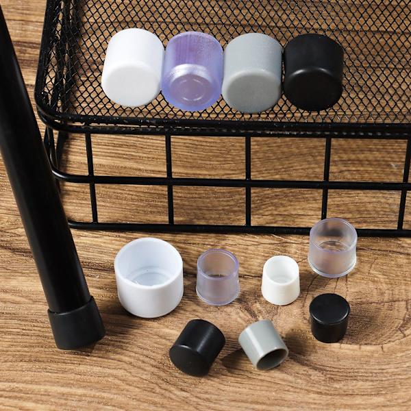 10kpl/setti Tuolin jalkapäädyt Huonekalun jalat LÄPINÄVÄT 14MM - spot ale Transparent 14mm