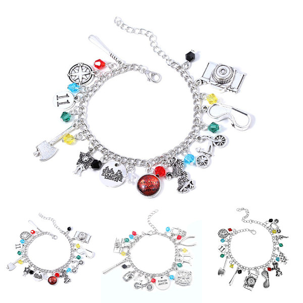 Stranger Things Halsband Armbandharm Smycken För tjejer Present - high quality C