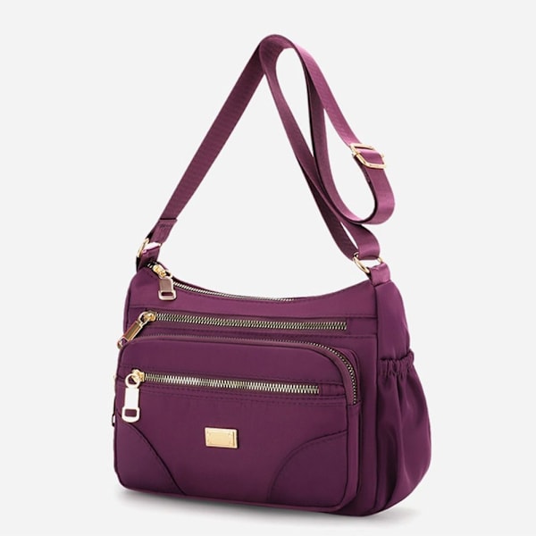 Crossbody axelväska Damhandväska SVART - spot försäljning