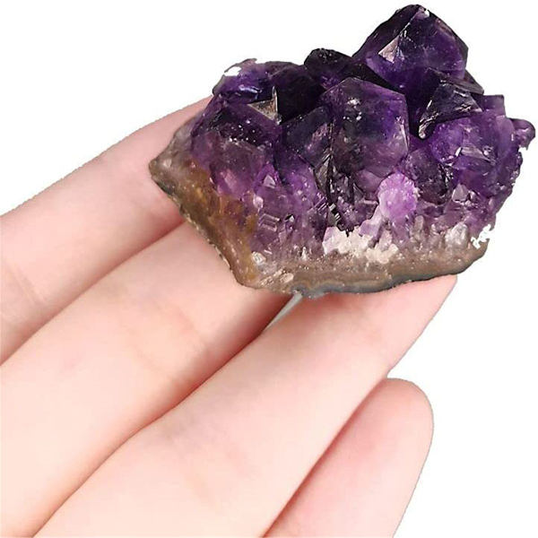 Ametist Cluster Quartz Crystal Healing Stones - on stock