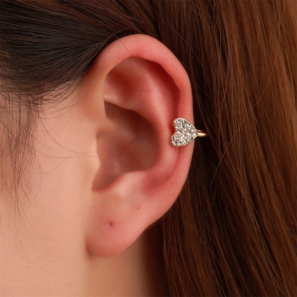 Ear Cuff Clip-on rustoholvi 04 - korkea laatu