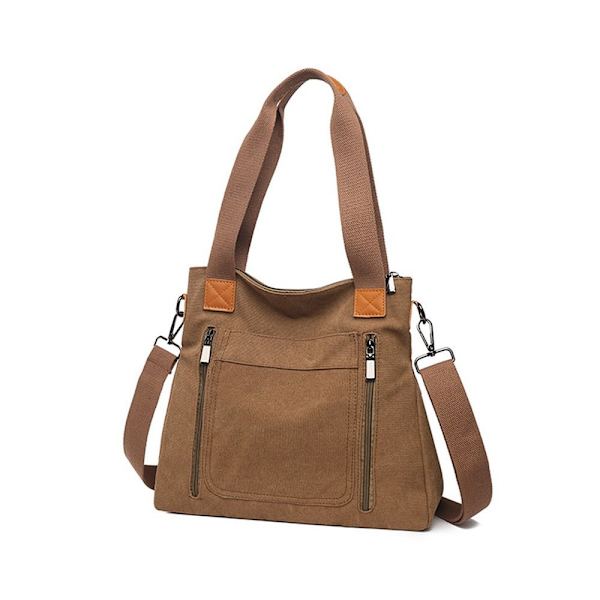 Axelväska Tygväskor BRUN - spot sales brown