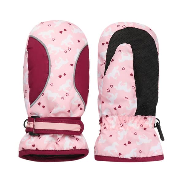 Skihandsker til børn Langærmet vante - high quality Pink 2-5 years old