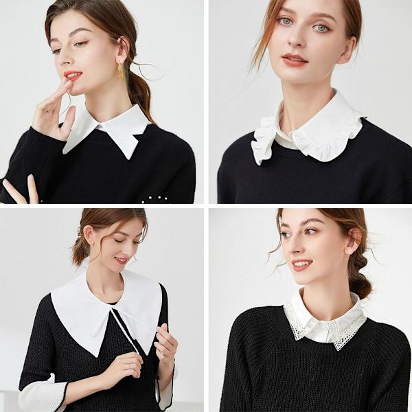 Paita Fake Collar Vaatteet Asusteet 7 - varastossa 7