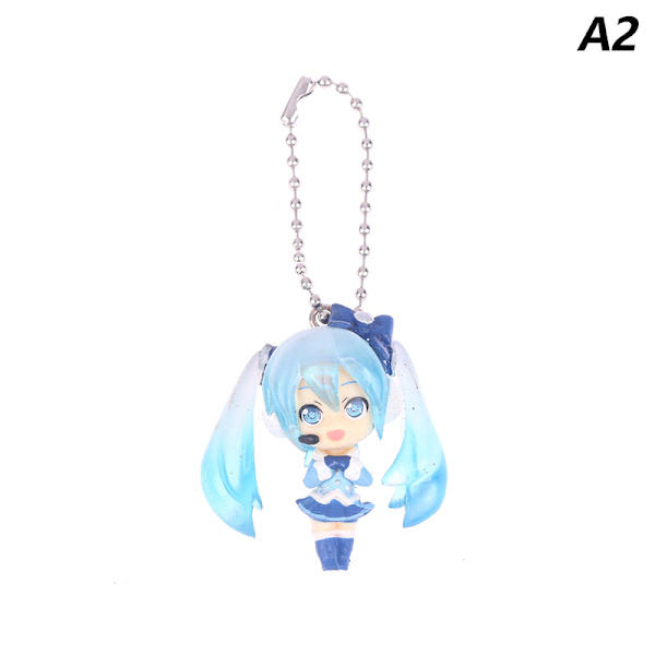 1kpl 4cm Hatsune Miku avaimenperä Kawaii Gift tytöille Ani - varastossa 2