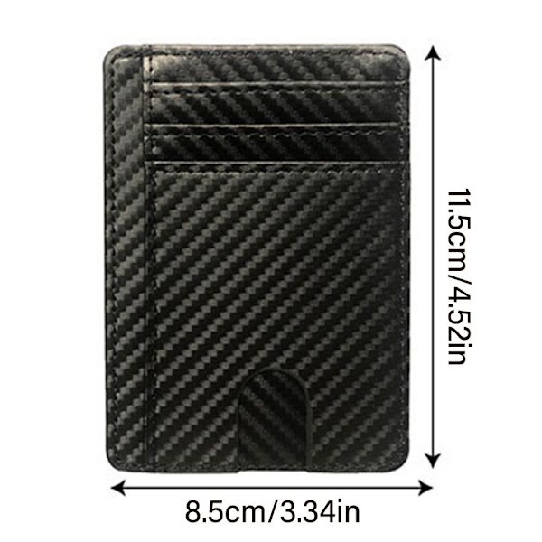 Nahkalompakko RFID Blocking BLACK - varastossa black