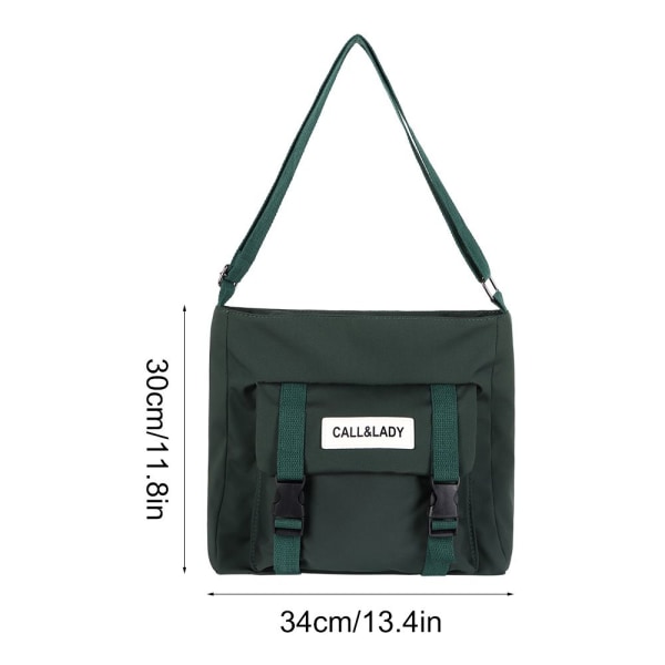 Axelväska Messenger Bag GRÖN - high quality green