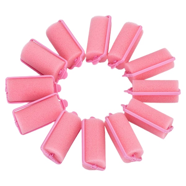 12 st Svampkudde Hårrullar Curlers DIY Curls Tool Kit DIY - stock