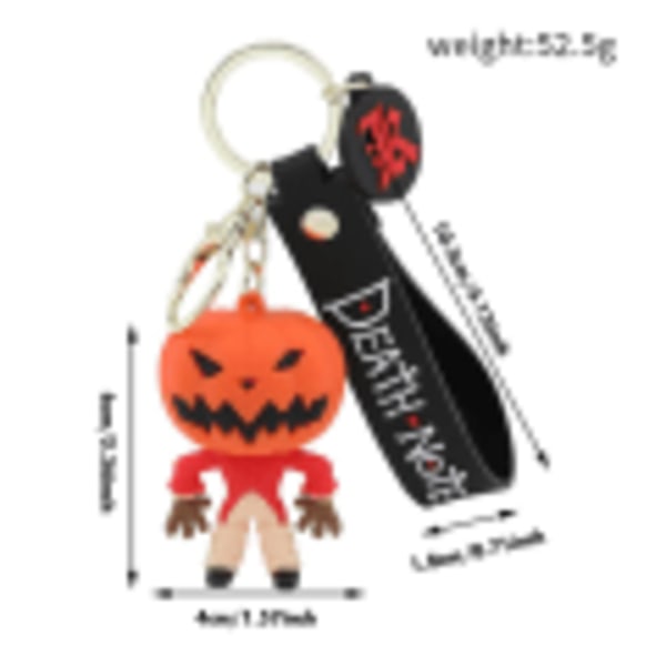 Halloween The Nightmare Before Christmas Key Ring Car Key Ring Pendant Bag Car Key Chain doctor - high quality