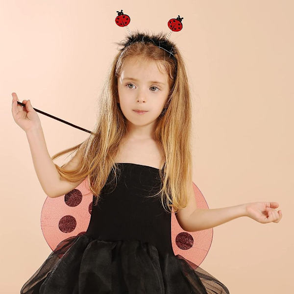 Ladybug Wings Kostym Fairy Wings Performance rekvisita - spot försäljning