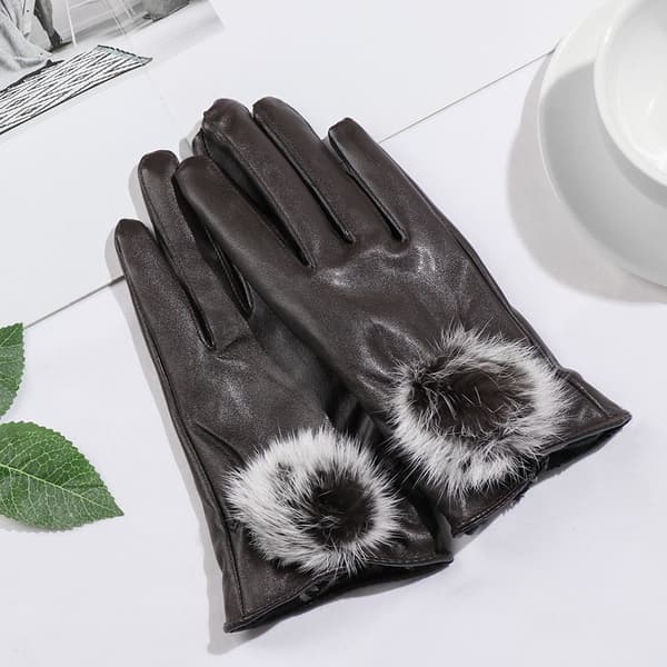 Vinterhandskar Damhandskar Touch Screen Vantar SVART - high quality