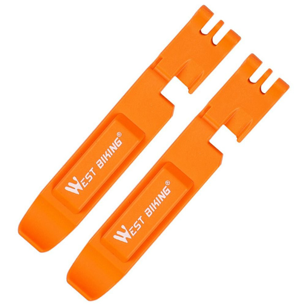 2st Däck Nyckel Reparationsverktyg Öppnare ORANGE - on stock Orange