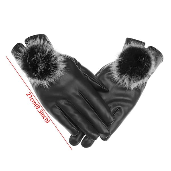 Vinterhandskar Damhandskar Touch Screen Vantar SVART - high quality