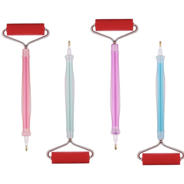 Timanttimaalaus Pen Point Drill Pens BLUE ROLLER - varastossa Blue roller