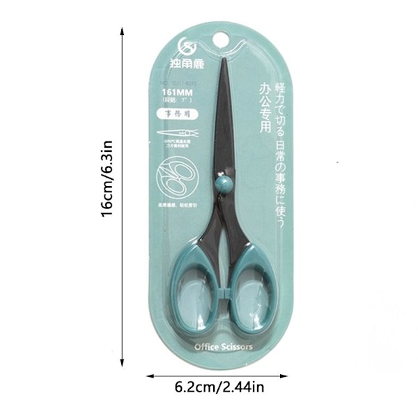 Rostfritt stål Blade Art Scissor RÖD - stock Red