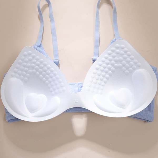 Girls Puberty Bare Student Alusvaatteet Cotton Wrap - varastossa Blue