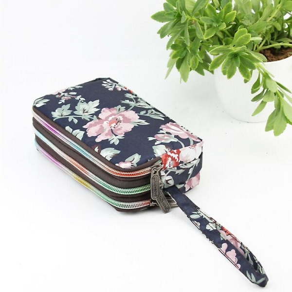 Kvinnor Mini Plånbok Dragkedja Korthållare Myntväska Liten läder Clutch Bag - stock G