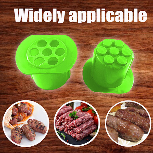 Cevapcici Pressmaskin Manuell Korvmaskin Köttfyllare - high quality 2PCS