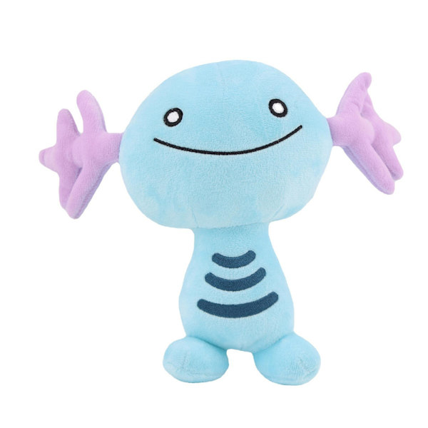 Plyschspel Fylld docka Plyschleksaksdocka Semesterpresenter bomullsdocka - on stock Smile - Blue 15*10*23cm