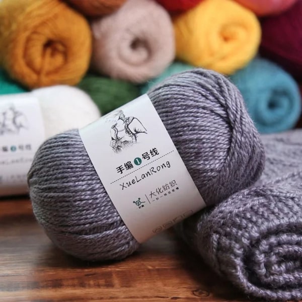 100g Ullgarn Ullvirkgarn - on stock 09