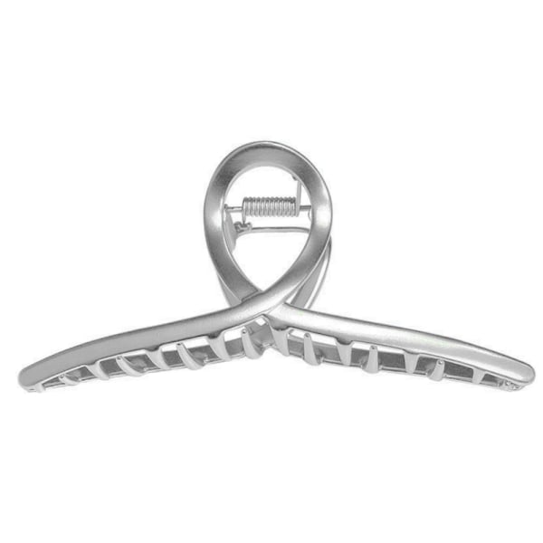 Kvinnor Hårklo / Hårklämma / Hårkrabba Klämma Hårtillbehör - high quality Matte  Silver