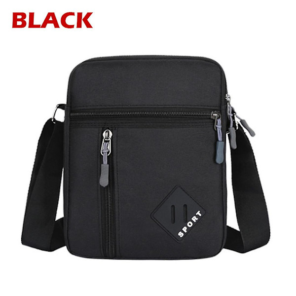 Sling Bag Crossbody Resväska Herr | Axelväska Herr Vattentät - Herr Messenger - high quality Black