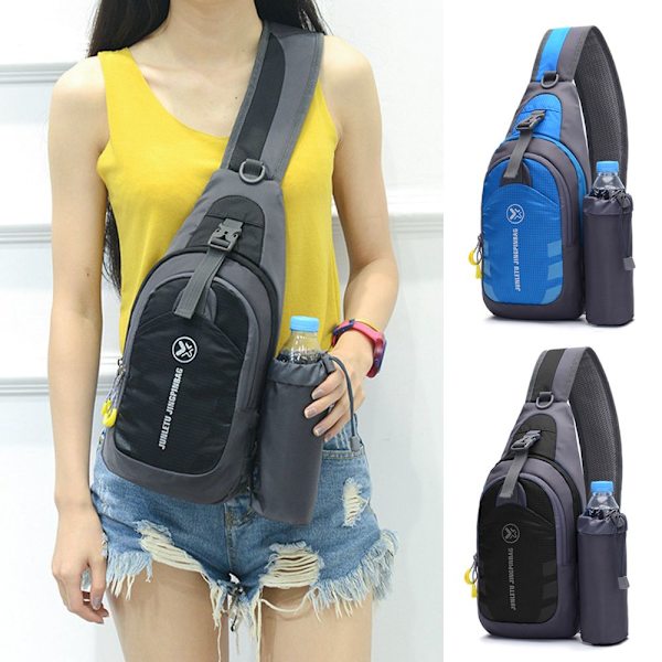 Unisex-rintalaukku Outdoor Sling Backpack BLUE - spot-myynti blue