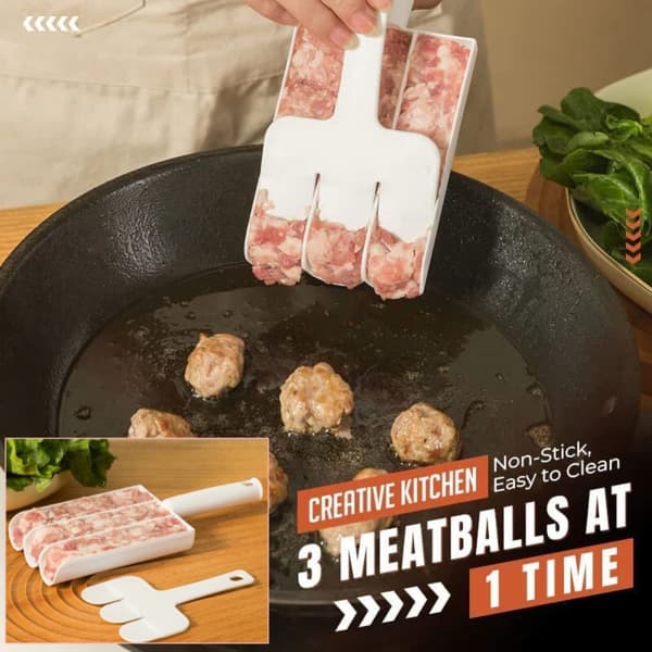 2 Set Creative Kitchen Trippel Köttbullemaskin - spot sales