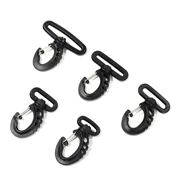 5st Hummerkarbinfjäder Quickdraws Clip 60X36MM - on stock 60x36mm