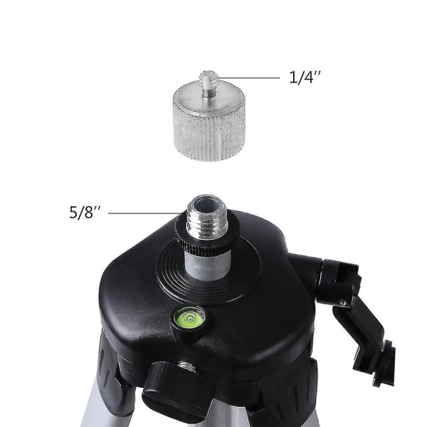 Praktisk skruvadapter 5/8 till 1/4 gängad adapter för mininivå - high quality