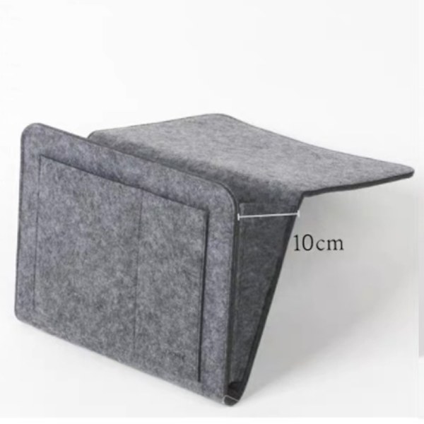 Sängväska fjärrkontroll surfplatta lagring artefakt sovrum soffa förvaringsväska - spot försäljning Light Grey