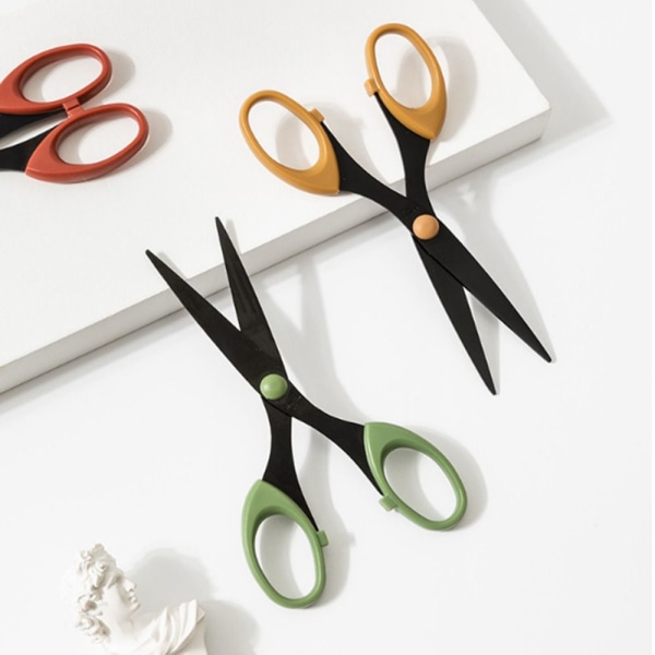 Rostfritt stål Blade Art Scissor BLÅ - spot sales Blue