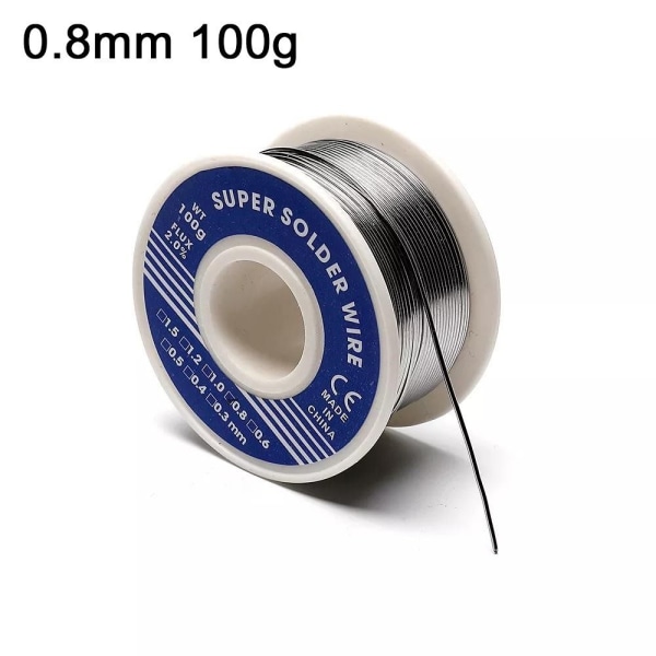 tenntråd lödtråd 0,8MM100G 100G 0.8mm - on stock 0.8mm100g