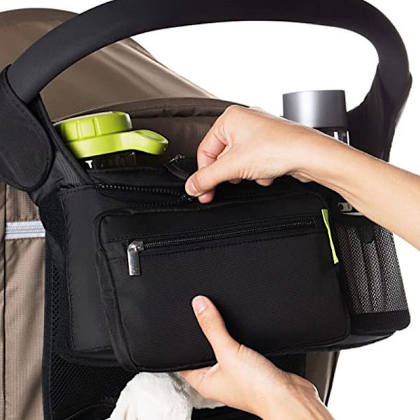 Universal Barnvagn Organizer med 2 isolerade mugghållare - on stock