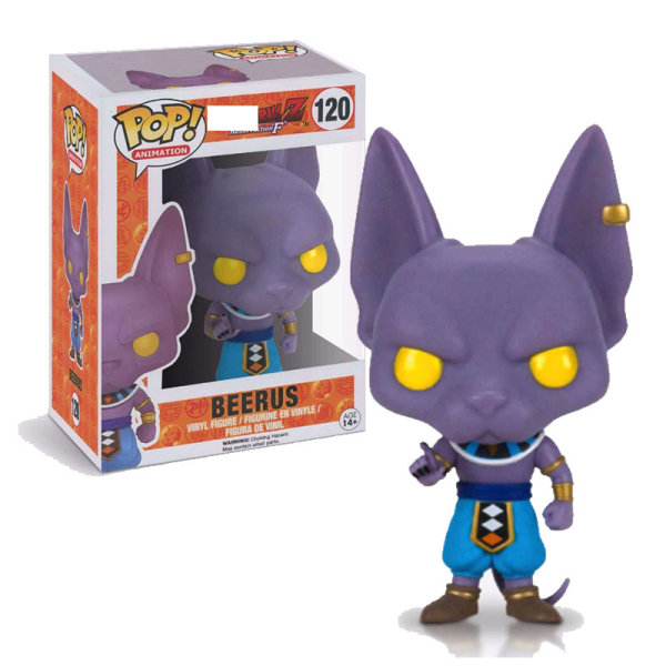 Funko Pop Dragon Ball Z, Flocked Beerus - varastossa