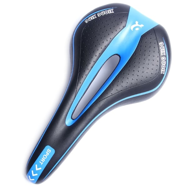 Cykel Cykelsadel Mountain Cushion Pad Cykelsits - on stock Blue