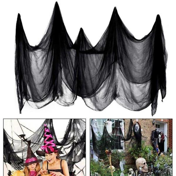 Utomhus Halloween läskigt tyg Skrämmande Spooky Gaze Window Part - spot försäljning