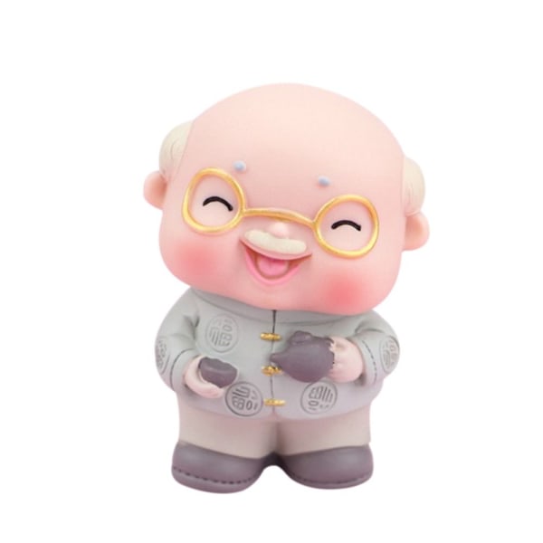 Longlife Morfar Mormor Cake Topper C - high quality C